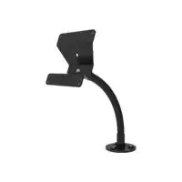 Compulocks Flex Arm - VESA stalinis kiosko laikiklis - juodas - montavimo rinkinys (lanksti ranka) planšetei - plienas - juodas - montuojamas ant sienos