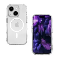 LAUT Crystal Matter X dėklas Apple iPhone 15, permatomas, tinka 15,5 cm (6,1 colio)