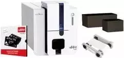 Evolis Edikio Flex Guest Solution kortelių spausdintuvas, vienpusis, 300 dpi, USB/Ethernet