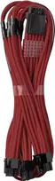 Kabelis CableMod 12VHPWR į 3× PCIe ModMesh 60 cm — CableMod C-Series Pro (Tamsiai Raudonas)