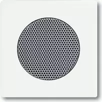 BUSCH JAEGER 8223 U - Kištukinis lizdas, baltas, matinis, 63 mm