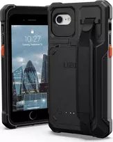 UAG Urban Armor Gear Workflow Battery Case, Apple iPhone SE (2022 ir 2020), juoda, be mažmeninės pakuotės, WF0000044040