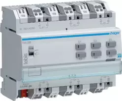 Hager TXA306 pilka – KNX pastatų automatizavimo įrenginys