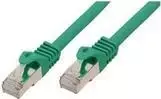 Tinklo kabelis shiverpeaks BASIC-S Cat7 0,5 m žalias
