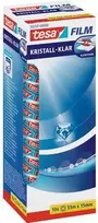 Lipni juosta Tesa Film 58259 skaidri, 33 m x 15 mm, pakuotė po 10 ritinėlių