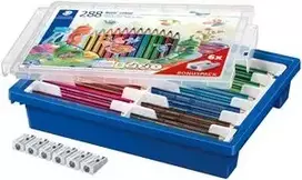 Spalvotas pieštukas Staedtler 187 G288 – grafito/spalvotas rašymo ir piešimo pieštukas, Vokietija