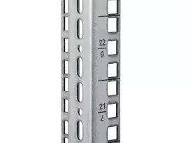 Vertikalus bėgelis Triton RAX-VL-X09-X1 9U pilkas