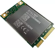 MiniPCI-e LTE modemo kortelė MikroTik R11E-LTE7 — tarptautiniai dažniai, iki 300Mbps, LTE Cat7