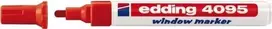 Markeris Edding 4095 raudonas 10 vnt.