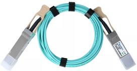 Šviesolaidinis aktyvus kabelis BlueOptics B4QY-BO QSFP56 – QSFP56 10 m oranžinis