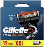 Gillette Fusion5 ProGlide atsarginiai peiliukai, 12 vnt.
