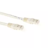 ACT Ivory 0,5 m U/UTP CAT6 pataisos laidas su RJ45 jungtimis
