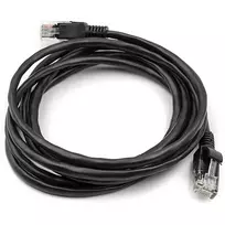 Cat5E UTP pataisos kabelis, 2 m, juodas