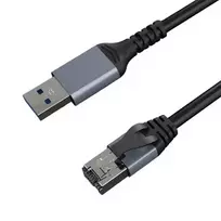 Interneto kabelis CAT6 UTP, USB3.0 Type-A – RJ45, 5m