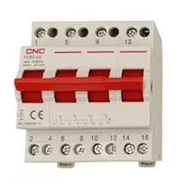Jungiklis perjungiamasis CNC YCBZ-40 4P 40A — rankinis 4 polių perjungiklis, 40 A