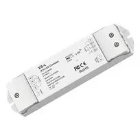 V3-L nuolatinės įtampos RGB valdiklis, 12-48V, 3x 6A, Push Dimm