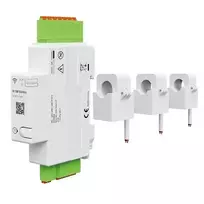 Tuya HS083809 išmanusis energijos skaitiklis 3P+N 120A DIN bėgis Wi-Fi