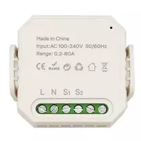 Tuya HS084080 išmanusis energijos skaitiklis 1P+N 80A Wi-Fi