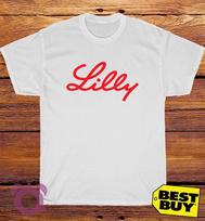 New Eli Lilly Medicine Logo American Funny T-Shirt Made In USA Size S to 5XL L