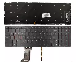 Lenovo KB312870 klaviatūra, skirta Ideapad Y700, juoda