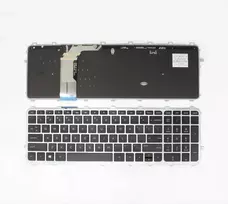 Klaviatūra HP Envy TouchSmart: 15-J, 17-J, M7-J, 17T-J su rėmeliu