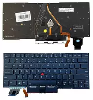 Lenovo KB315567 klaviatūra, skirta ThinkPad X1 Carbon / X1 Yoga, JAV išdėstymas, su apšvietimu ir TrackPoint