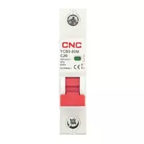 Automatinis jungiklis HiSmart NV821433 1P 20A C charakteristika