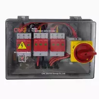 PV kombinatorinė dėžė HiSmart NV822300 DC 3in-3out IP66 skirstomoji dėžė saulės moduliams