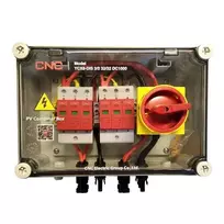 CNC PV atjungimo skydelis, DC 2 įėjimai – 2 išėjimai, IP66