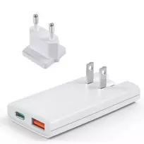 Keliautojų įkroviklis CHOETECH GaN USB-C, USB-A: 67W, PD