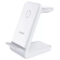 Choetech T608-F Belaidis 3 viename įkroviklis, 15 W, baltas
