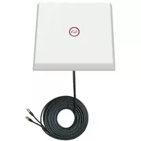 5G / LTE / CBRS 2x2 MIMO antena, 1,7-3,8 GHz, 2x 21 dBi