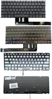 Lenovo KB316243 klaviatūra, skirta Yoga 7, JAV išdėstymas, juoda/pilka, su apšvietimu
