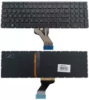 HP KB316458 originali nešiojamojo kompiuterio klaviatūra su apšvietimu (US išdėstymas)