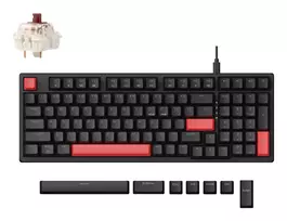 Lemokey X5 laidinis mechaninis žaidimų klaviatūra