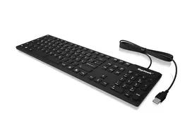 KeySonic KSK-8030 IN (CH) klaviatūra pramoninei aplinkai USB QWERTZ Šveicariška juoda