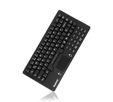 KeySonic KSK-5031IN (DE) klaviatūra, universali USB, QWERTZ, vokiškas išdėstymas, juoda