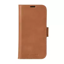 Dėklas folio dbramante1928 Copenhagen iPhone 16 Tan 3 kortelių kišenės