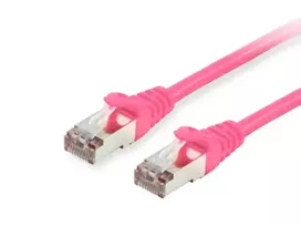 Equip Cat.6 S/FTP Patch laidas RJ-45 25 m rožinis