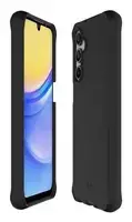 Mobilis dėklas, skirtas Galaxy A16 4G / A16 5G, matinė juoda, minkštas (066079)