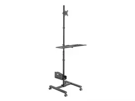 Mobilus multimedijos vežimėlis Equip 17-32 colių monitoriui