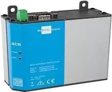 Insys icom SCR-E200 maršrutizatorius – BGP, OSPF, RIP, 10/100Mbit/s, 105 mm x 42 mm x 90 mm, 262 g (10020726)