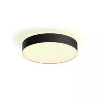 Philips Hue White Ambience Enrave vidutinis lubinis šviestuvas, išmanusis lubinis apšvietimas, Bluetooth, juodas, LED, metalas, nekeičiama lemputė
