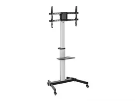 Equip 650630 mobilus televizoriaus stovas 37-86 colių, 50 kg, aukščio reguliavimas