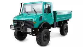 Amewi Unimog radijo bangomis valdomas visureigis sunkvežimis 1:12