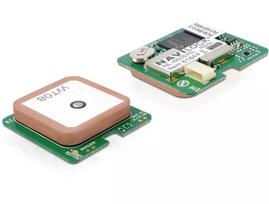 GPS imtuvo modulis Navilock NL-650ERS — serijinė sąsaja, 50 kanalų, -160 dBmW jautrumas, 5 V, 30×30×7,9 mm