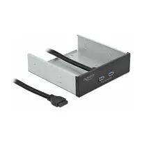 Priekinis skydelis DeLOCK 5.25 colio 2 x USB 5Gbps Type-A prievadai