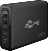 Wentronic goobay Multiport Fast Charger USB-C PD GaN 240W (65885)