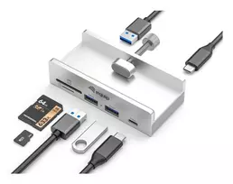 Equip 128968 USB 3.2 Gen 1 (3.1 Gen 1) Type-A 5000Mbit/s aliuminio USB šakotuvas