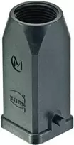 HARTING movimo įvorės gaubtas juodas be sandariklio 19 20 003 0427 (19200030427)